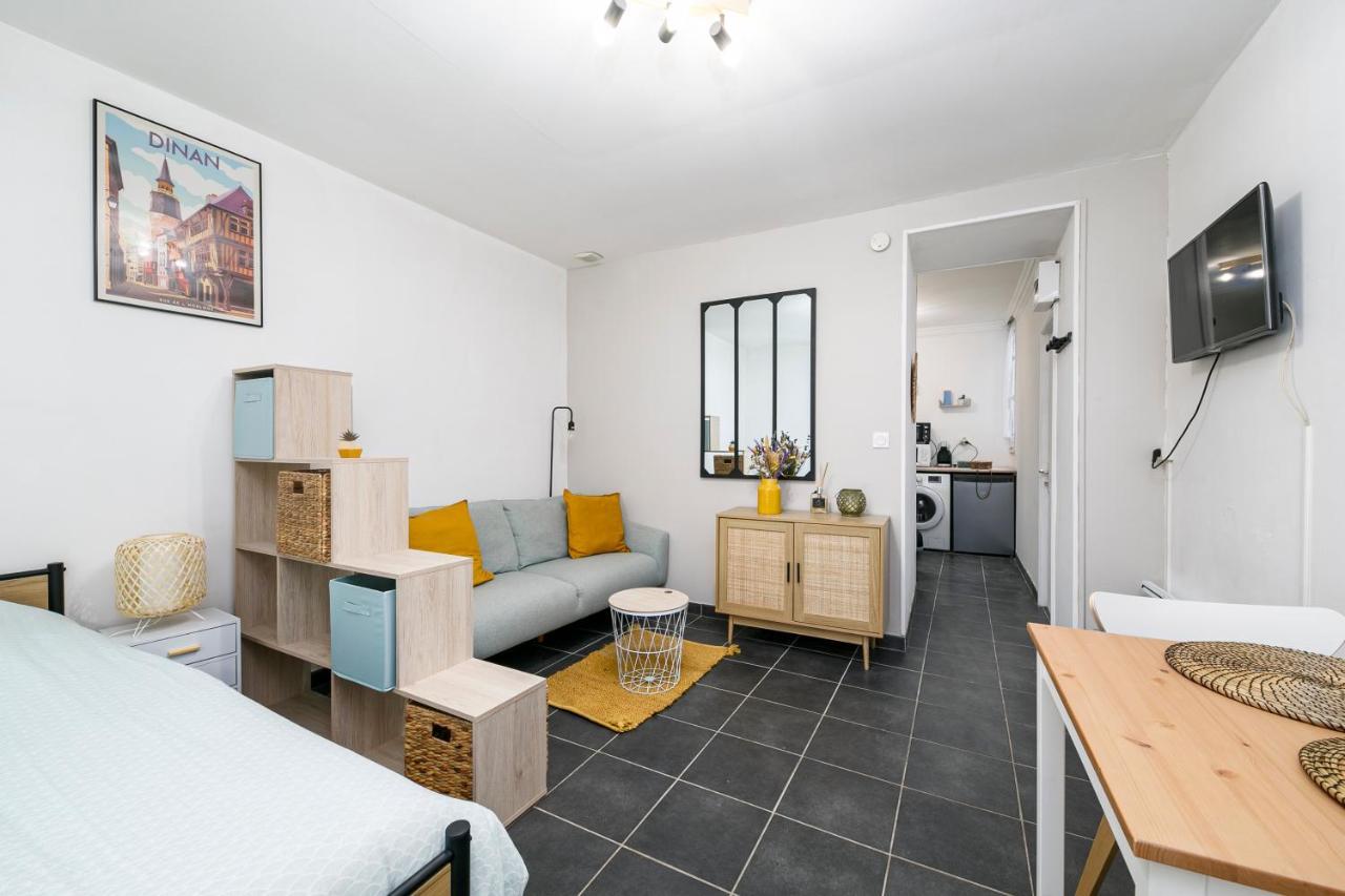 Agreable T1 Situe Au Centre Historique De Dinan Lägenhet Exteriör bild